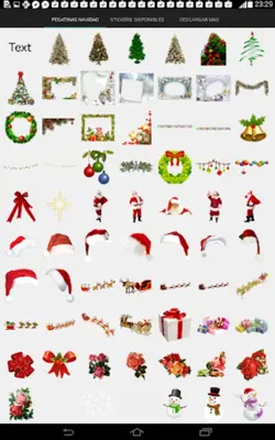 Christmas Stickers android App screenshot 0