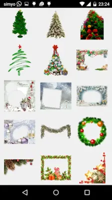 Christmas Stickers android App screenshot 10