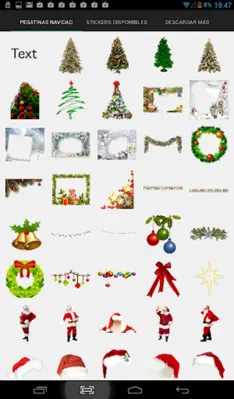 Christmas Stickers android App screenshot 4