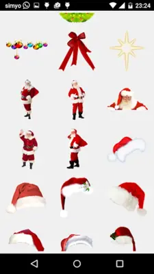 Christmas Stickers android App screenshot 7